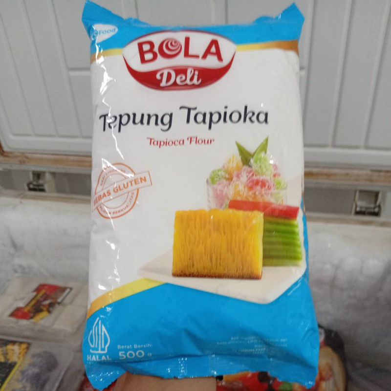 

Tepung tapioka cap bola uk 500gr