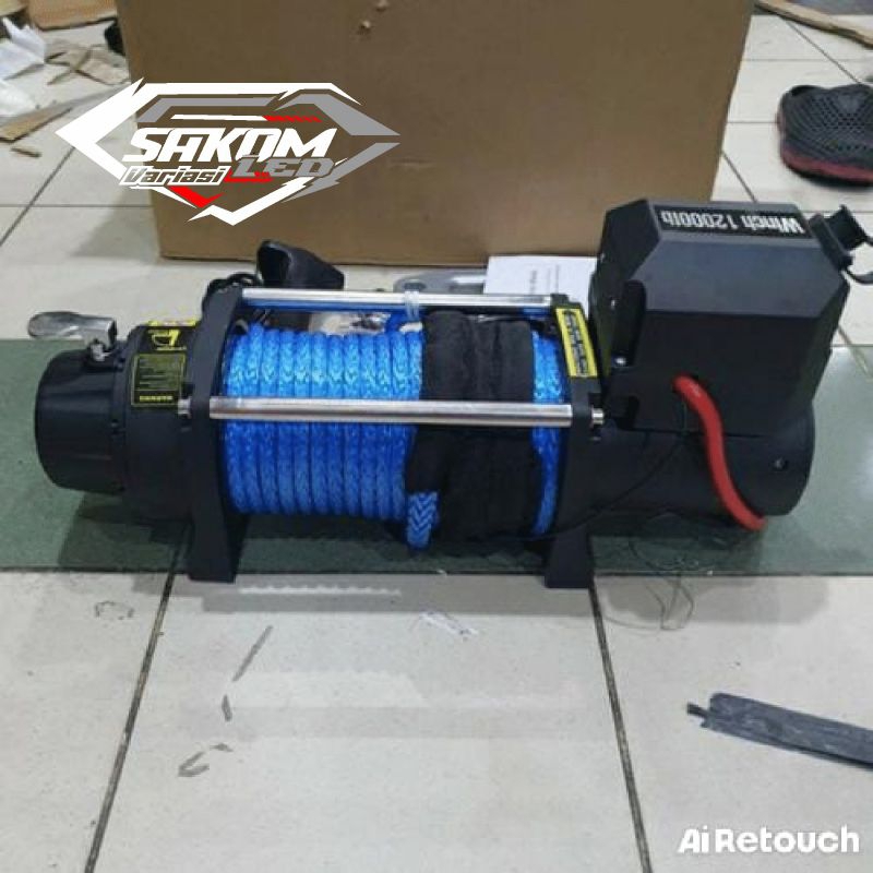 Winch 12000lbs synthetic Plasma Rope