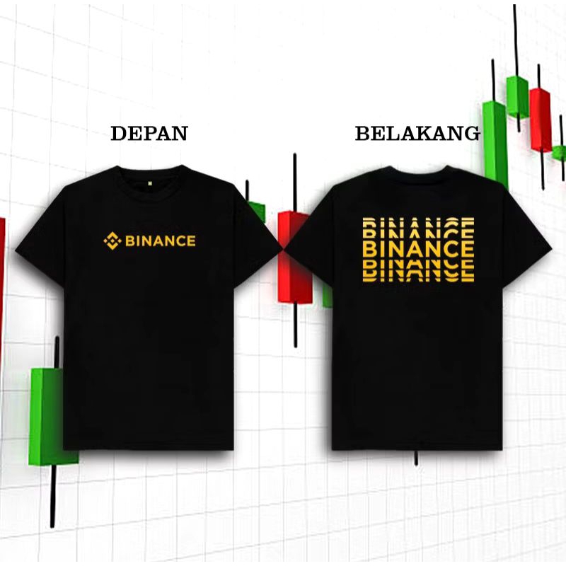 Kaos Cryptocurrency "BINANCE"/ Kaos Crypto/ Kaos Bitcoin/ Kaos Pria Wanita