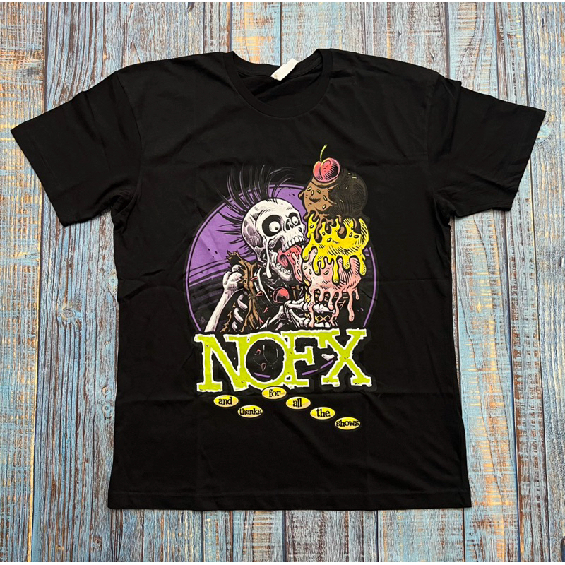 Kaos T-Shirt Band NOFX - Big Cream Final Tour Official Merchandise