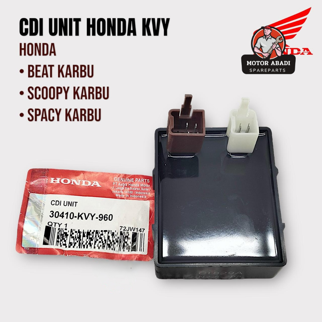 30410-KVY-961 ORIGINAL CDI Unit Comp KVY Honda AHM Beat Karbu Spacy Karbu Scoopy Karbu
