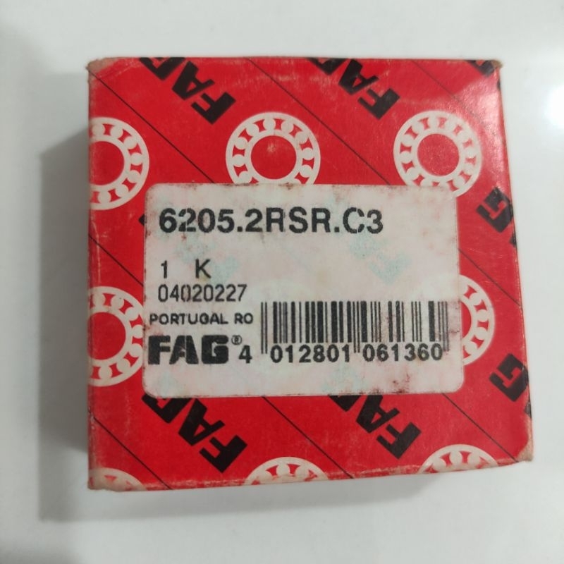 Bearing fag 6205 2RSR C3 original portugal