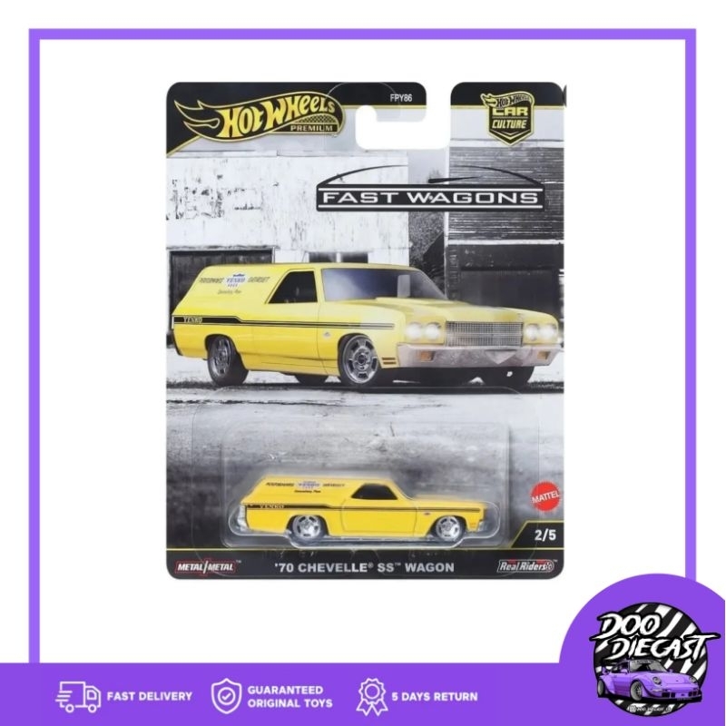 Hot Wheels 70 Chevelle Ss Wagon Fast Wagon