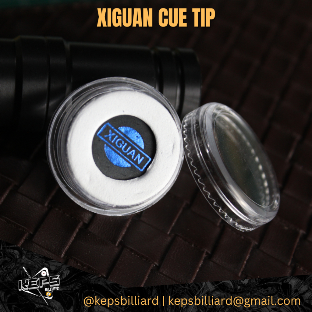 Xiguan Onyx Black Cuetip - Tip StickBilliard Xiguan Onyx Black  - Master Tip