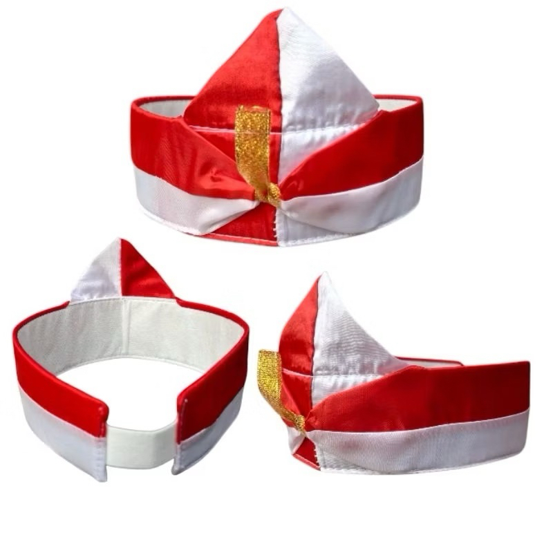 Udeng Merah Putih / Ikat Kepala Merah Putih / Blangkon Merah Putih