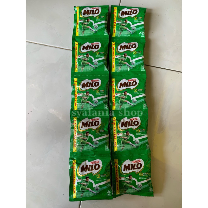 

Milo renteng nestle Active-GO susu cokelat renceng (10pcs)