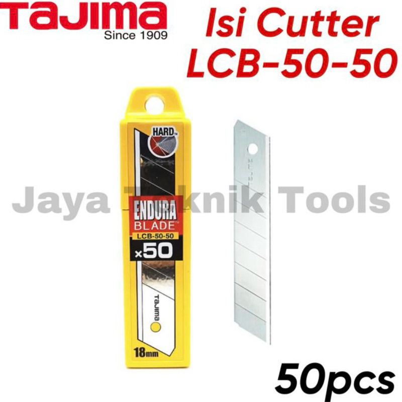 

Isi Refill Cutter Tajima LCB 50 H - 50 pcs Endura 500 Spare Blade