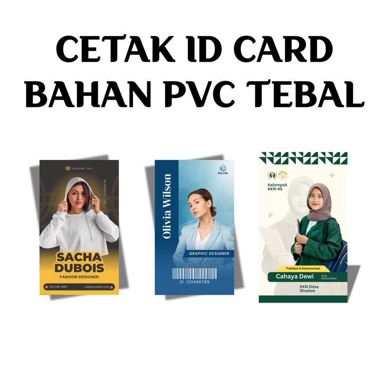 

CETAK KARTU BAHAN PVC | ID DARD