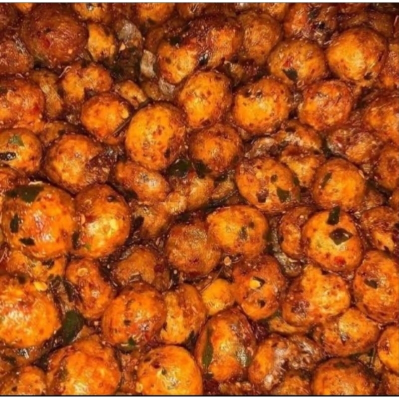 

cimol pedas daun jeruk