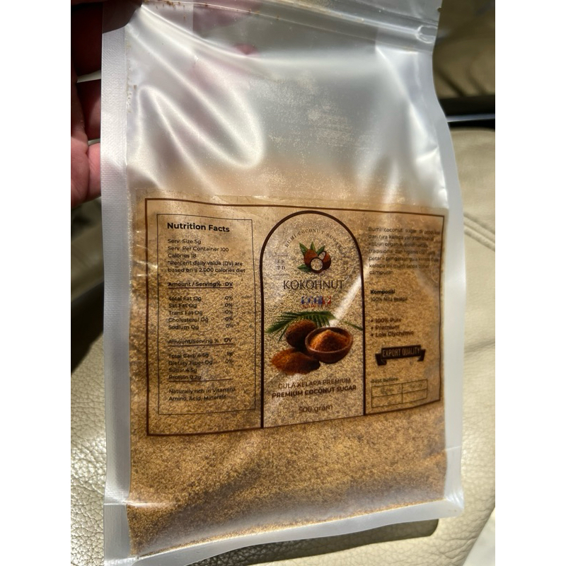 

500 gram coconut Sugar Pure and Premium