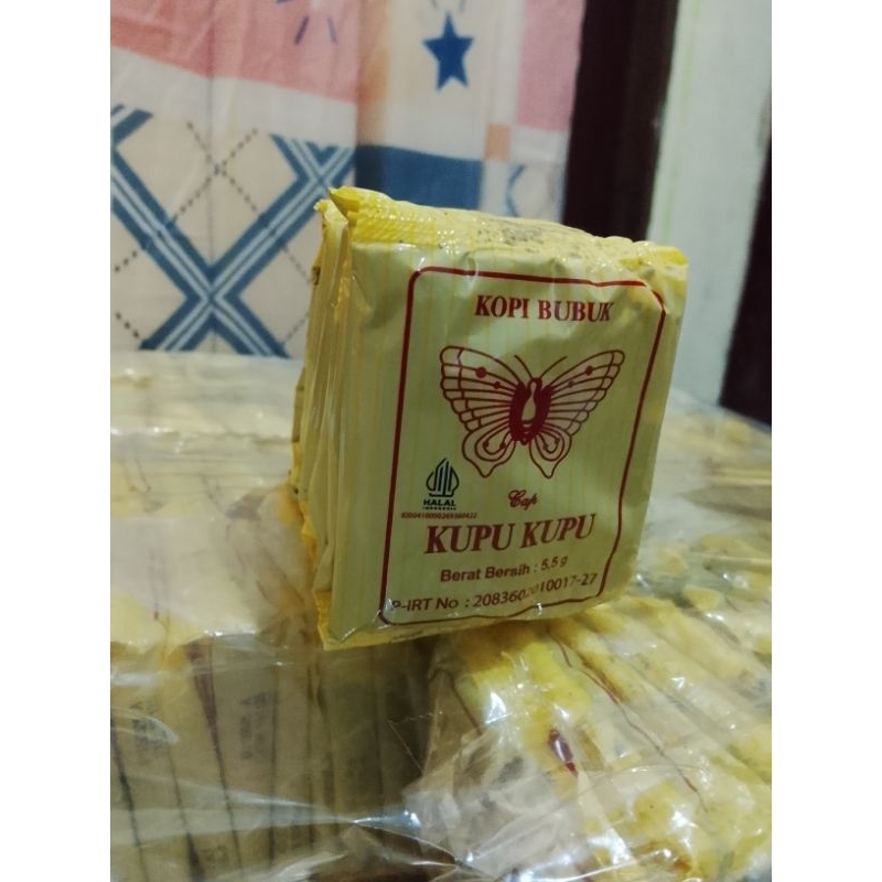 

TERMURAH KOPI HITAM CAP KUPUKUPU 1PACK