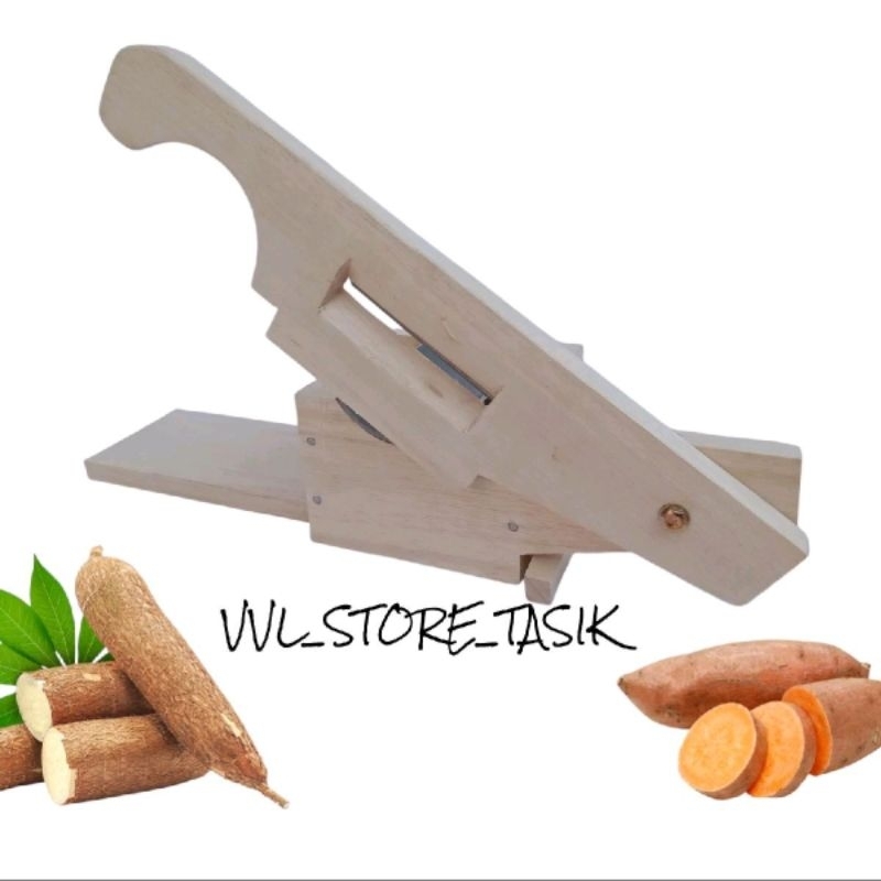 Alat pengiris keripik singkong pisau baja