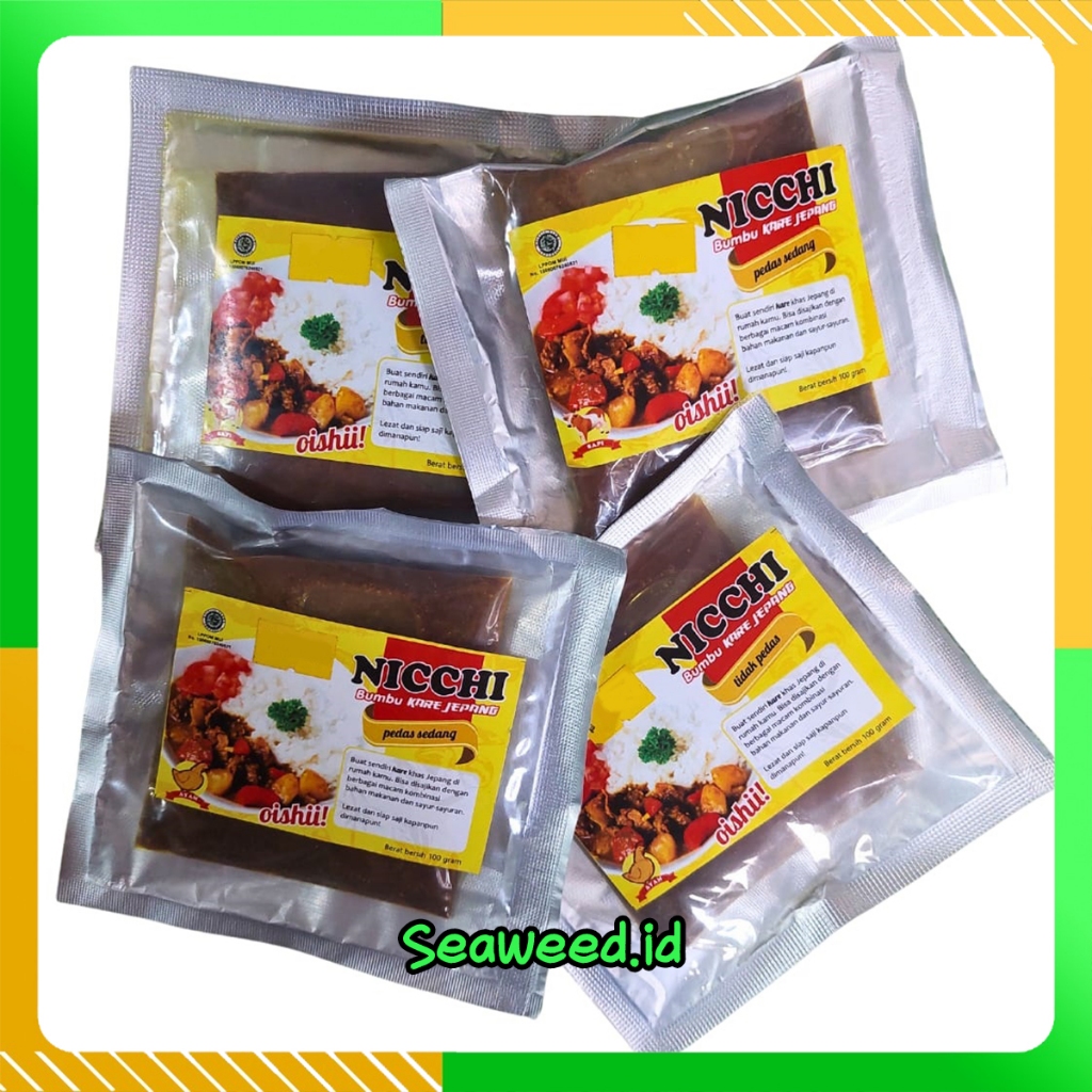 

NICCHI Kare Golden Curry HALAL 100g | Kare ala Jepang | NIcchi kare anak House SnB
