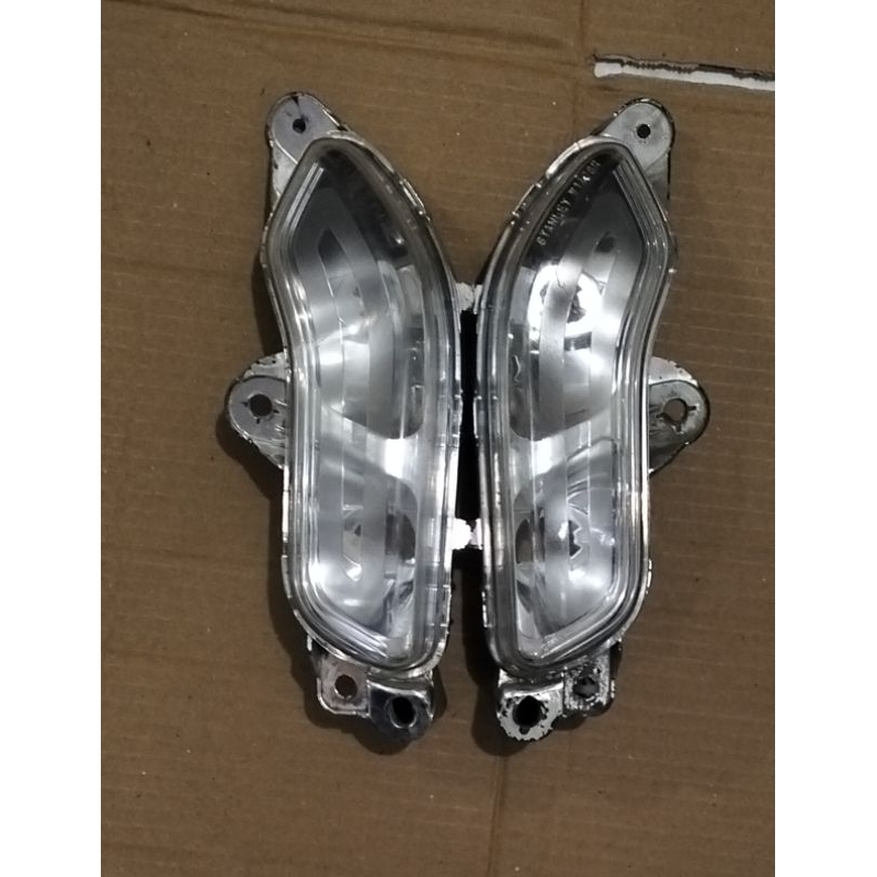 lampu sein riting sein depan Scoopy fi 2013 original second