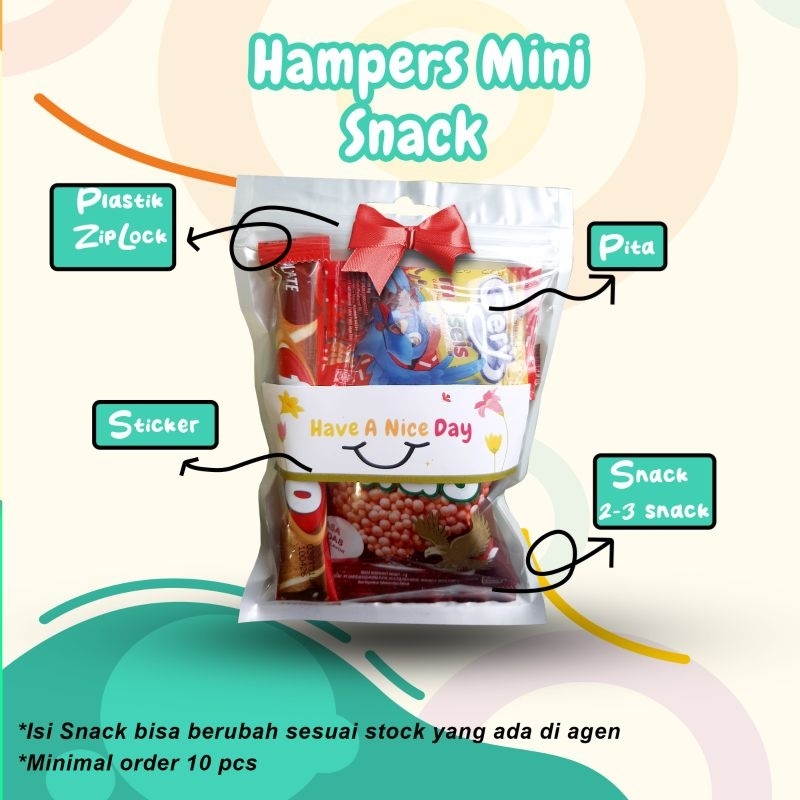 

Mini gift snck hampers / Snack mini gift termurah order minimal 10cpcs