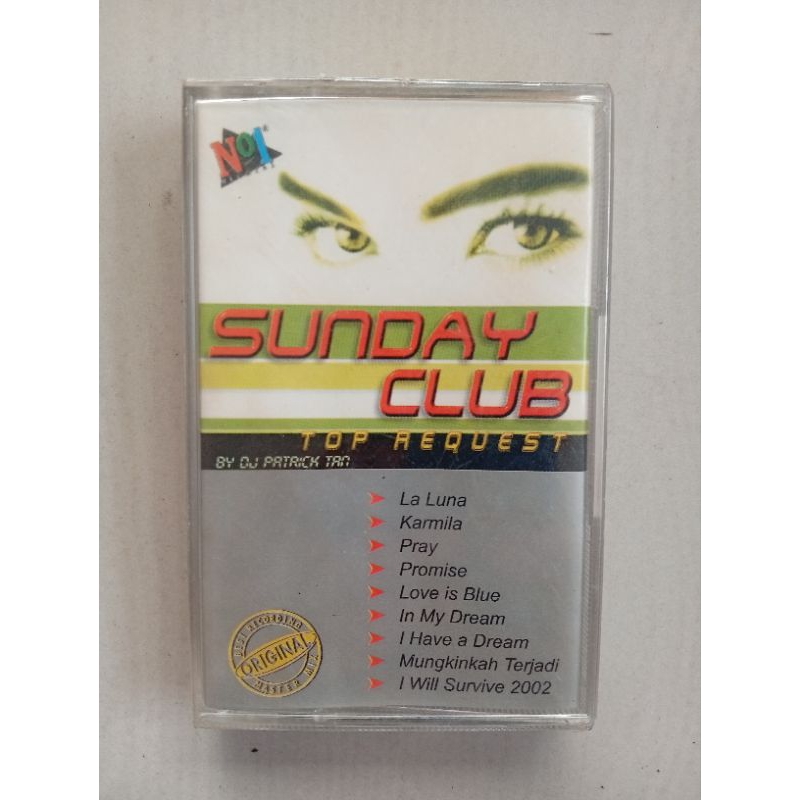 Kaset Pita Sunday Club - DJ Patrick (segel)