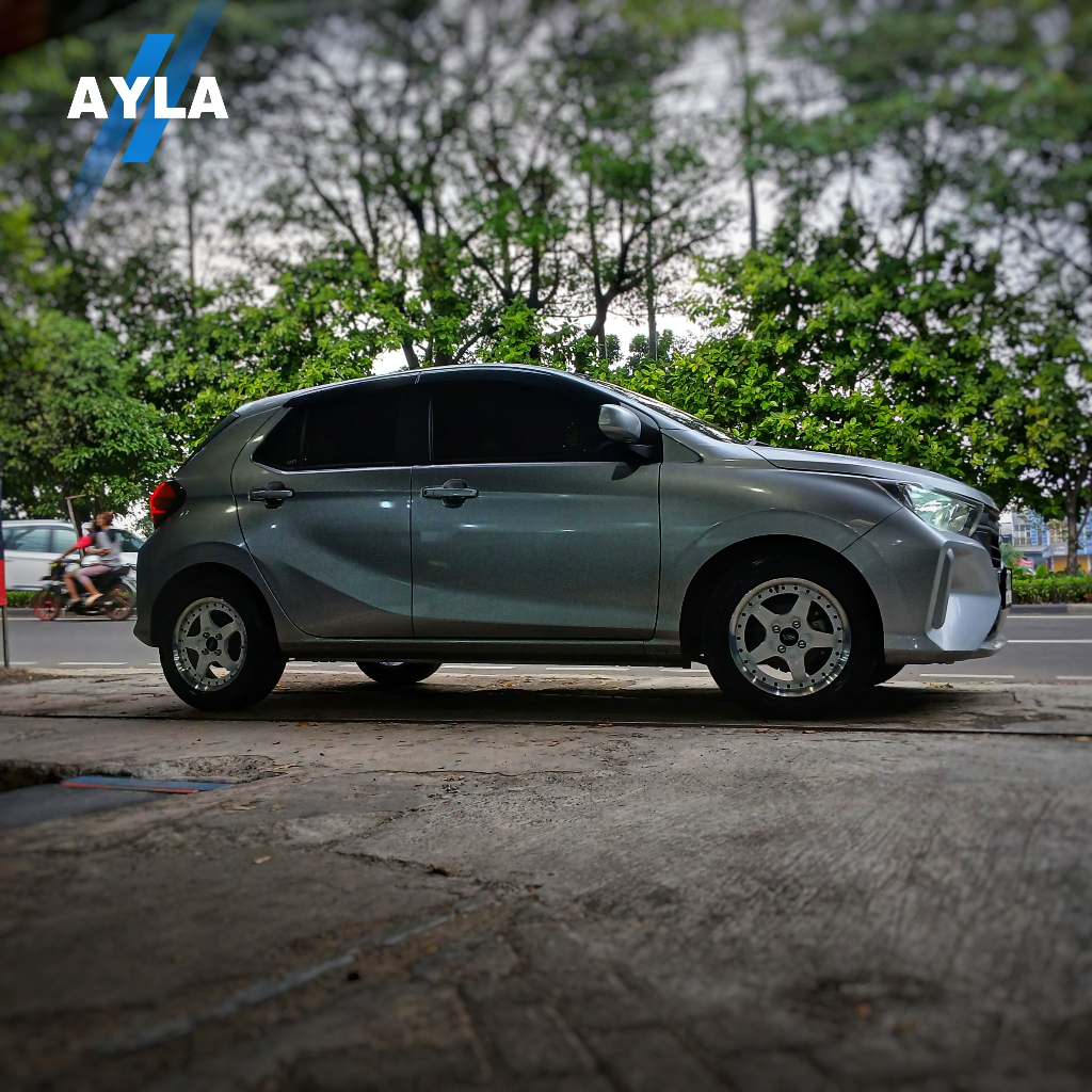 PAKET VELG PLUS BAN FORCEUM 185 55 R15 UNTUK MOBIL AYLA USE VELG HSR BOB RING 15