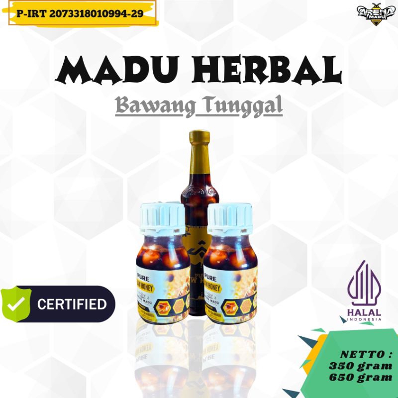 

Madu Herbal Bawang Tunggal - Kombinasi Antara Madu Alami Dan Bawang Tunggal
