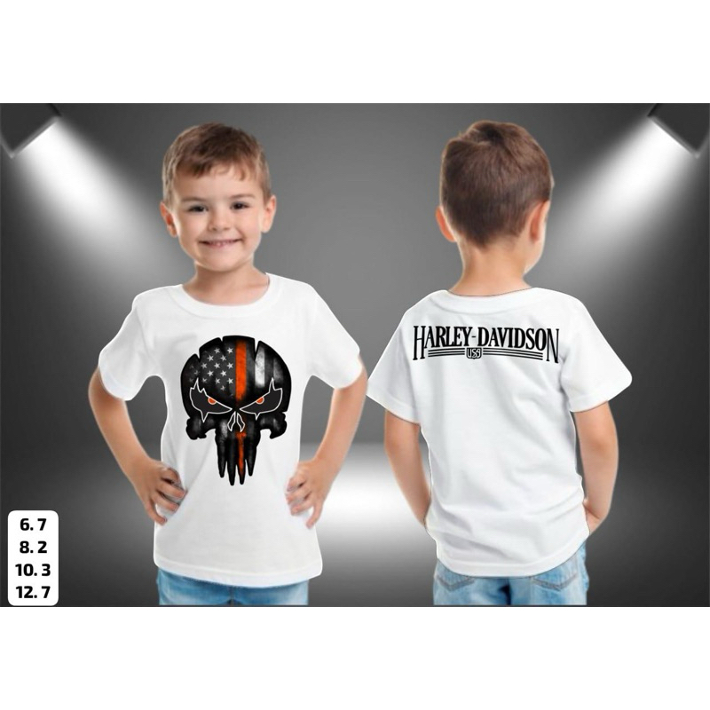 Kaos Anak Harley Davidson