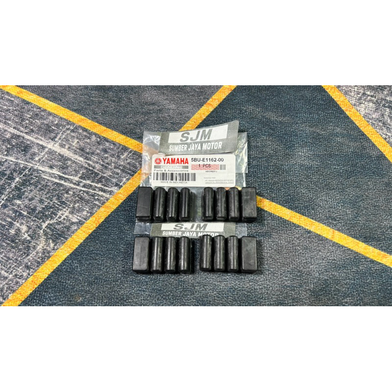 Karet ganjalan Blok block silinder kop karet peredam getaran blok Yamaha 125Z 125ZR Original Ygp
