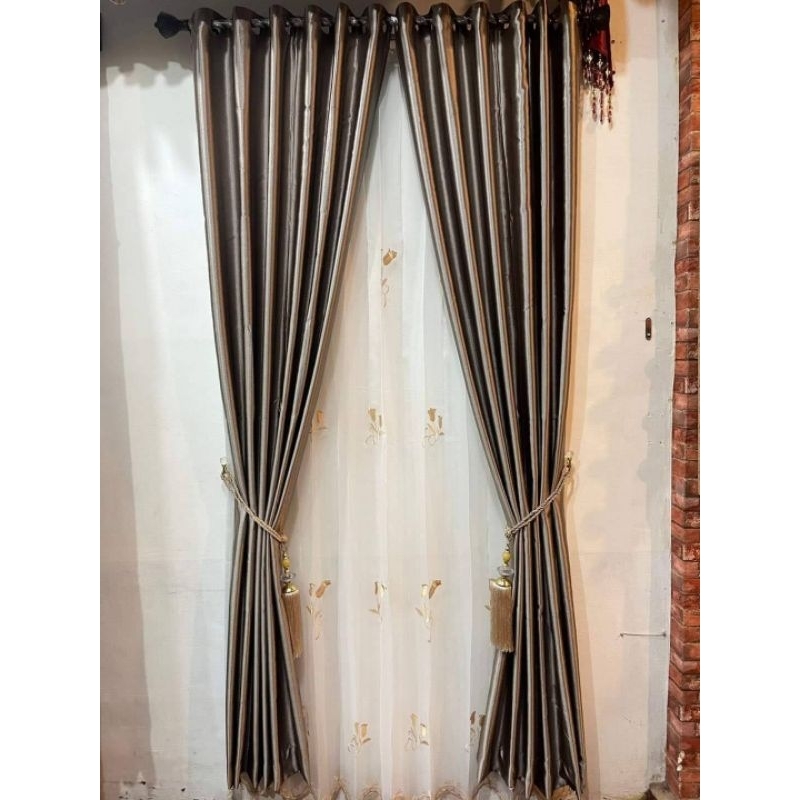 GORDEN BLACKOUT POLOS ( COKLAT MUDA ) GORDEN JENDELA & PINTU