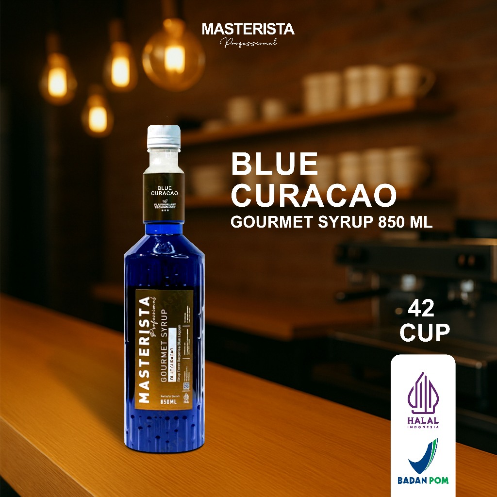 

Masterista Sirup Blue Curacao 850ml / Blue Curacao Syrup