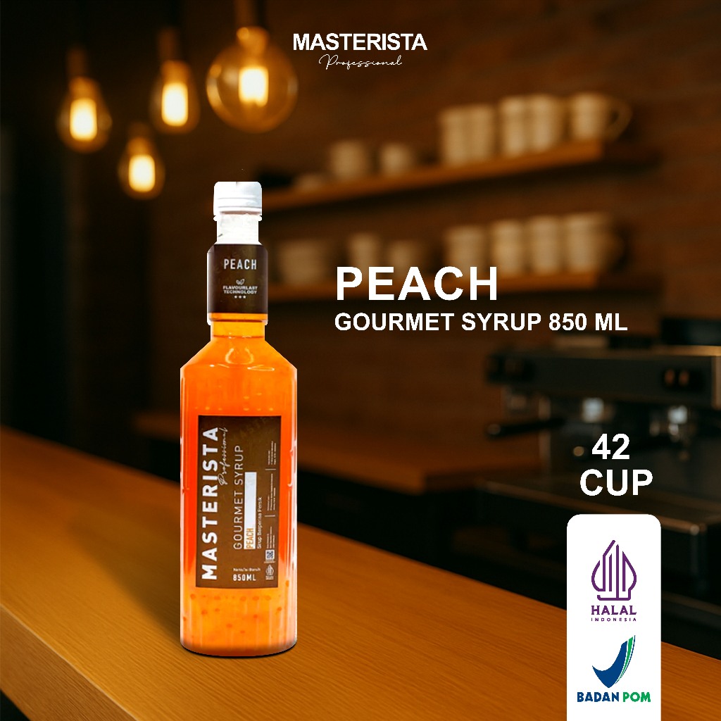 

Masterista Sirup Peach 850 ml