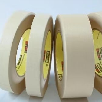 

Masking Tape 3M 232 High temperatur-lakban kertas high performance-6mm