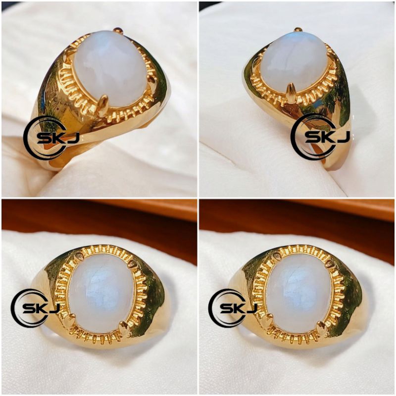 CINCIN BATU BIDURI BULAN BERSERAT SUPER KUALITAS
