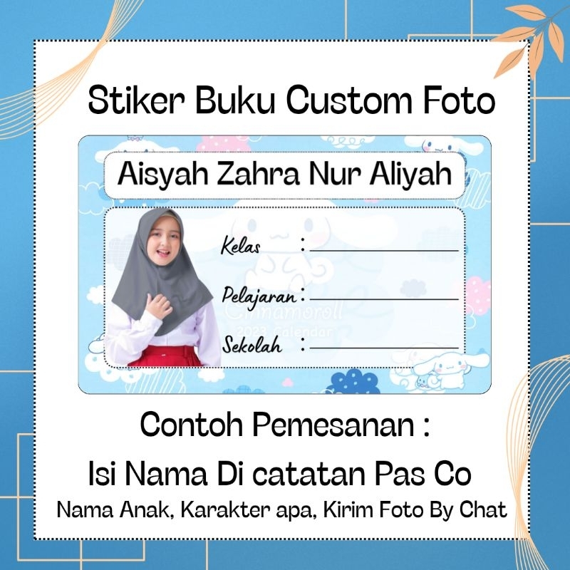 

Cetak Stiker Mapel Custom Nama Dan Foto Sudah Dicutting