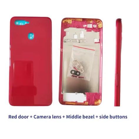 Cassing Hp Oppo A5S || Tulang Tengah Bezel Bazel Middle Frame Tutup Mesin plus Backdoor Original