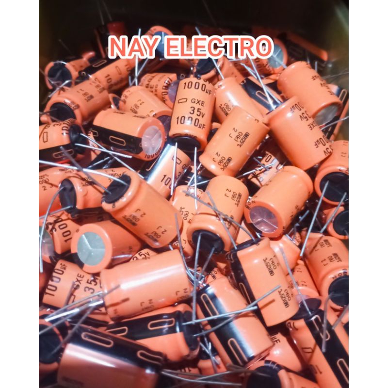 ELCO 1000uf 35v / KAPASITOR 1000 uf 35 v BAGUS