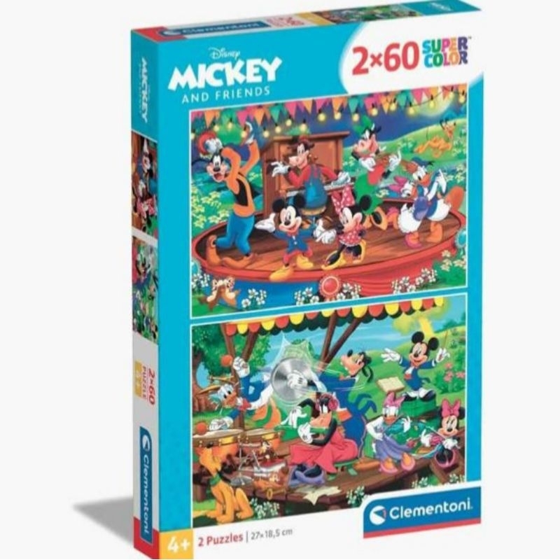 Puzzle clementoni disney mickey mouse donald duck
