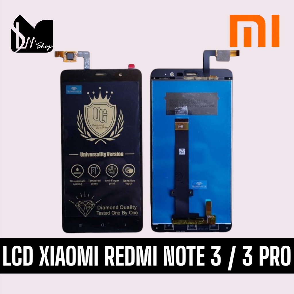 LCD TOUCHSCREEN XIAOMI REDMI NOTE 3 PRO | LCD REDMI NOTE 3 PRO | ORIGINAL