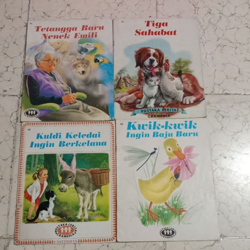 Buku Anak Cerita Pustaka Gramedia