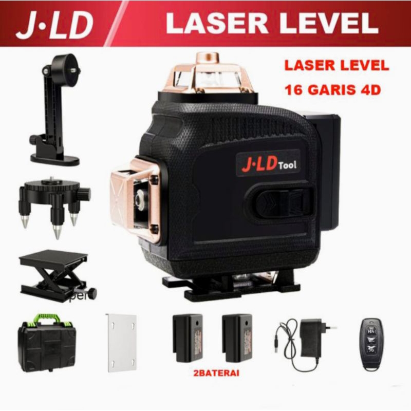 JLD Laser Level 4D 16 Line Self Leveling