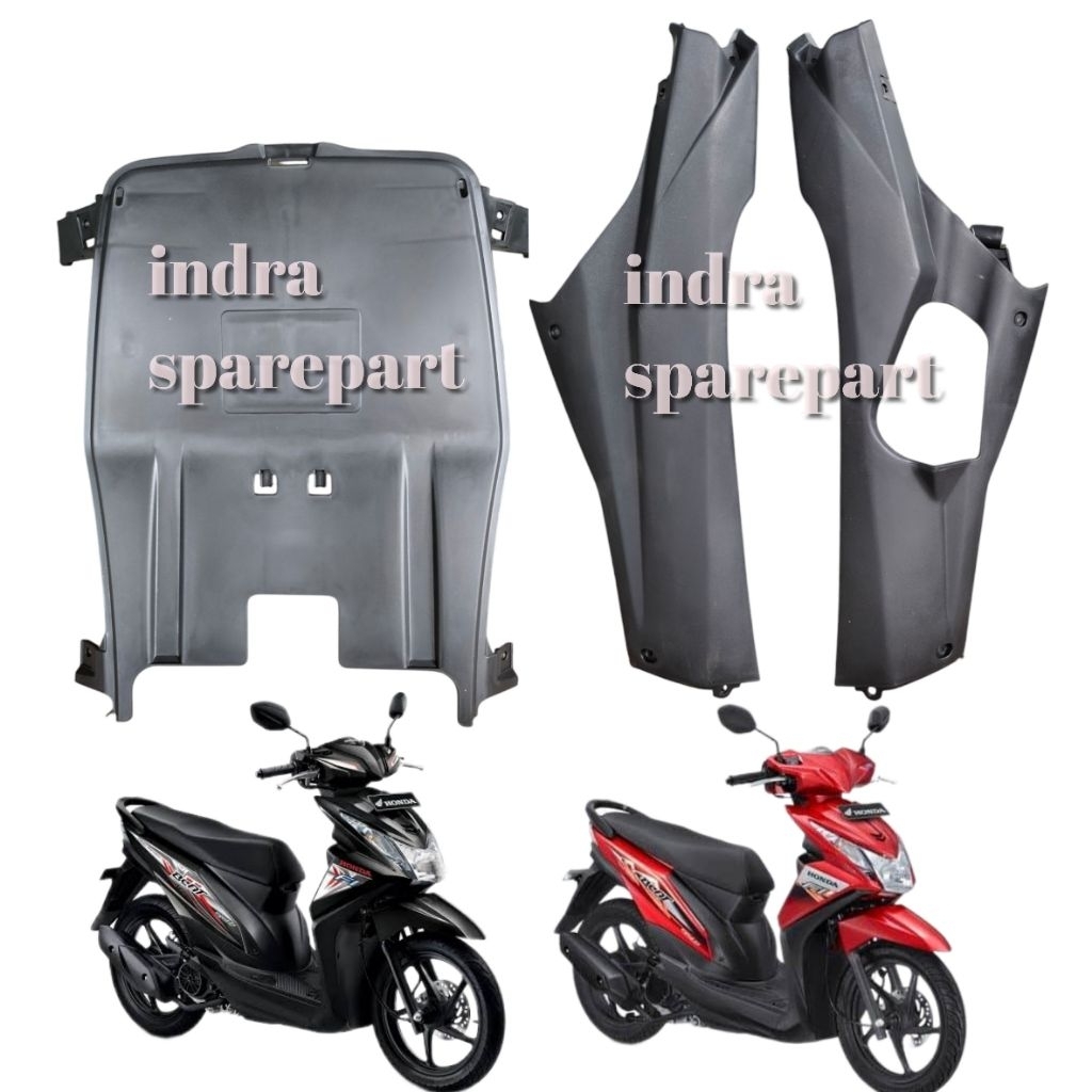 Lengkap Dek Kolong Bagian Bawah Honda Beat Fi Esp K25 2013-2014-2015