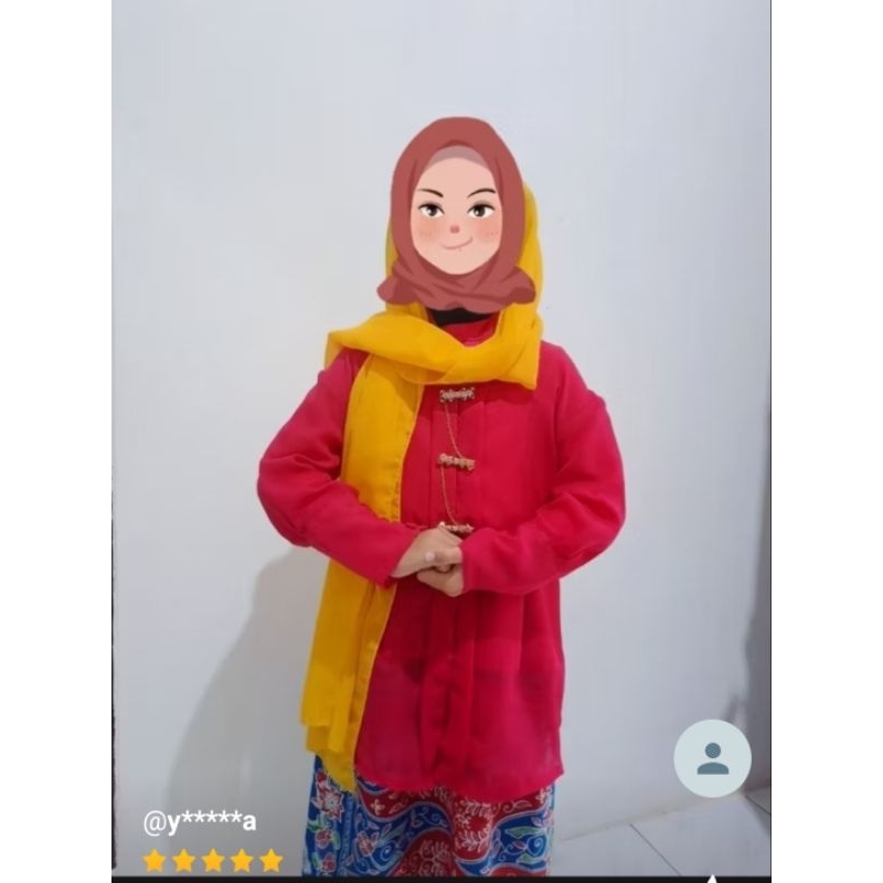 Baju none betawi anak tk # kebaya encim