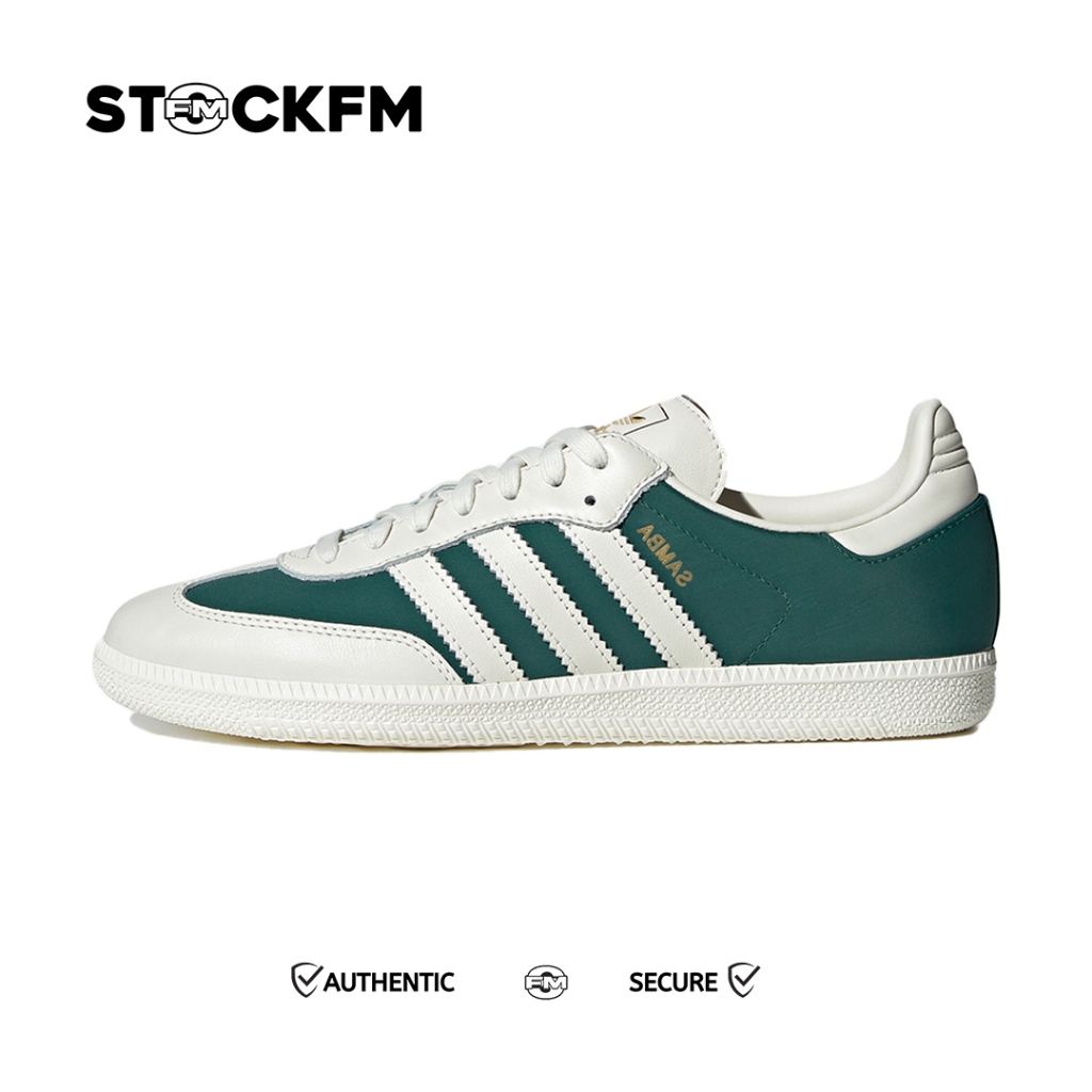 Adidas Samba OG Off White Collegiate Green Original
