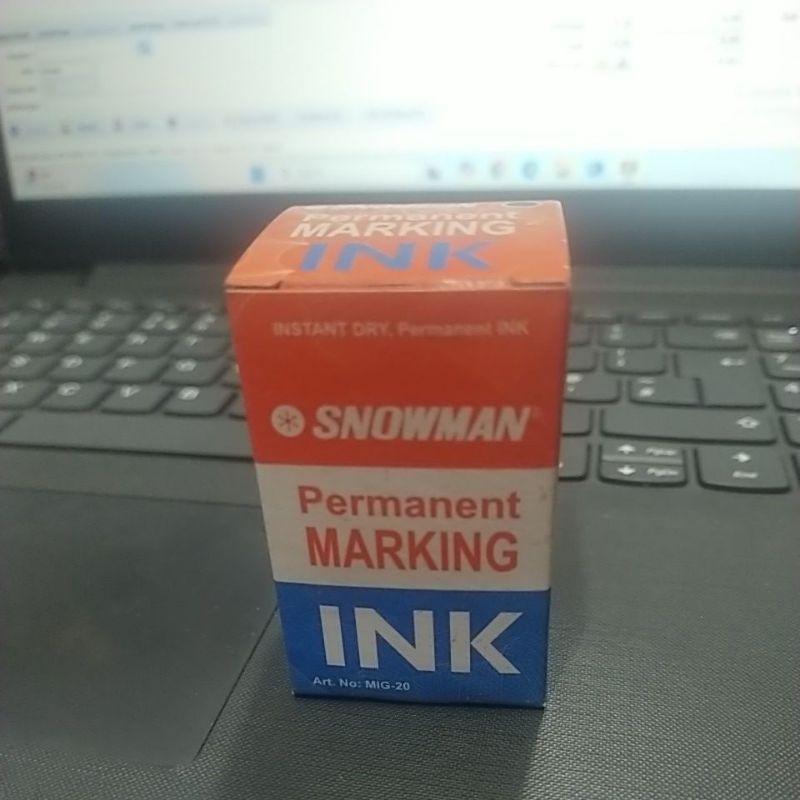 

TINTA REFILL SNOWMAN PERMANENT/MARKER HITAM