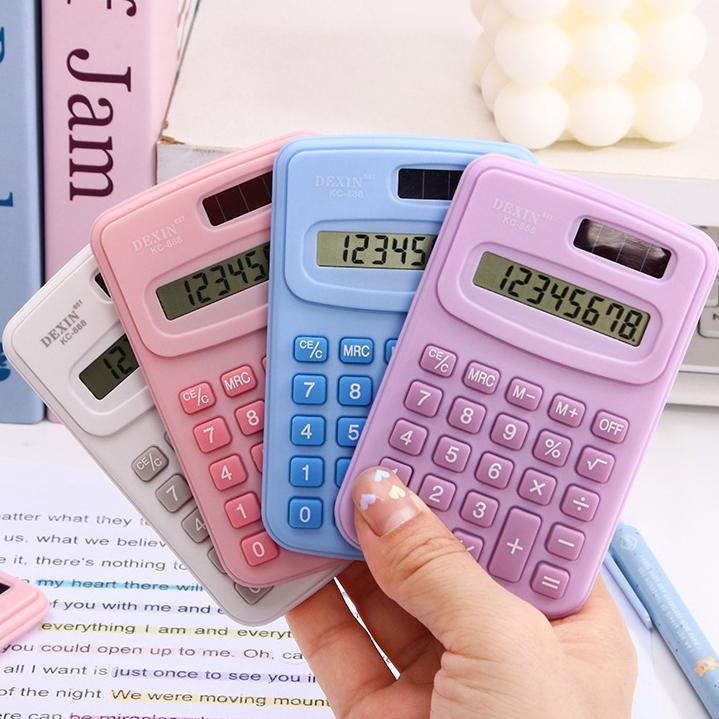 

Calculator Mini Alat Penghitung Cepat Multifungsi Kalkulator Mini 8 Digit Saku Macaroon Pocket