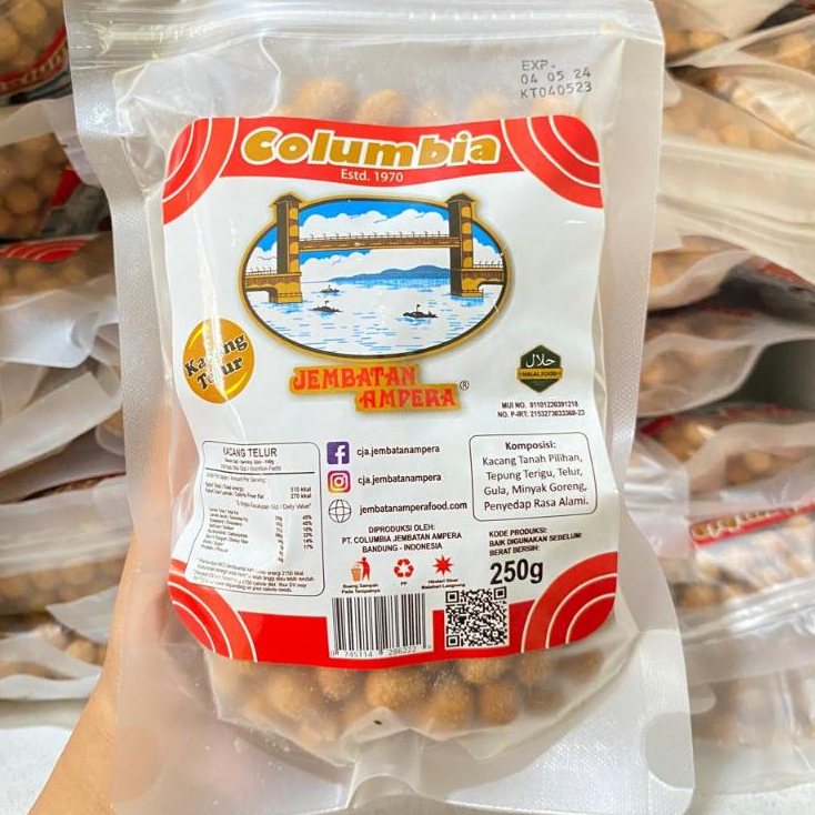 

KACANG TELOR AMPERA 250 GRAM
