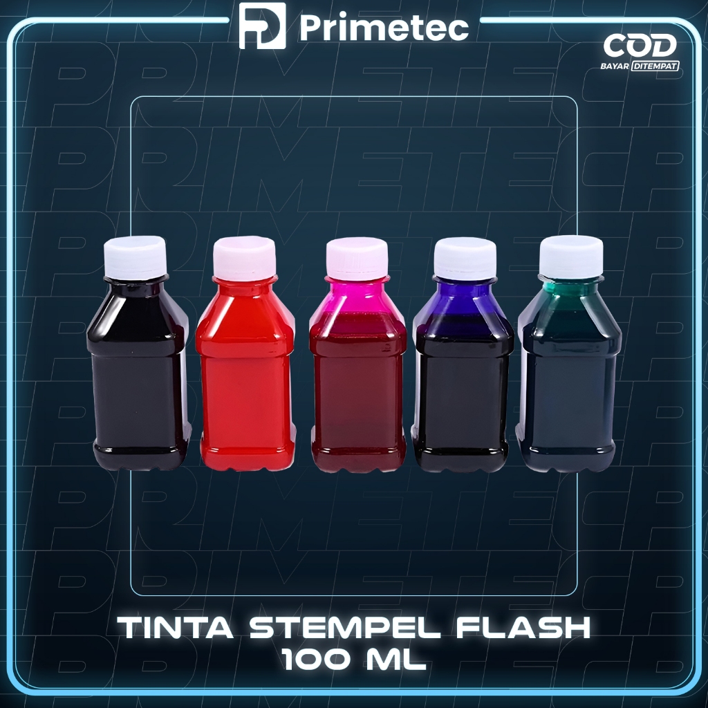 

Pus Tinta Stempel Flash 100 ML ( Tahan Air ) Bisa COD