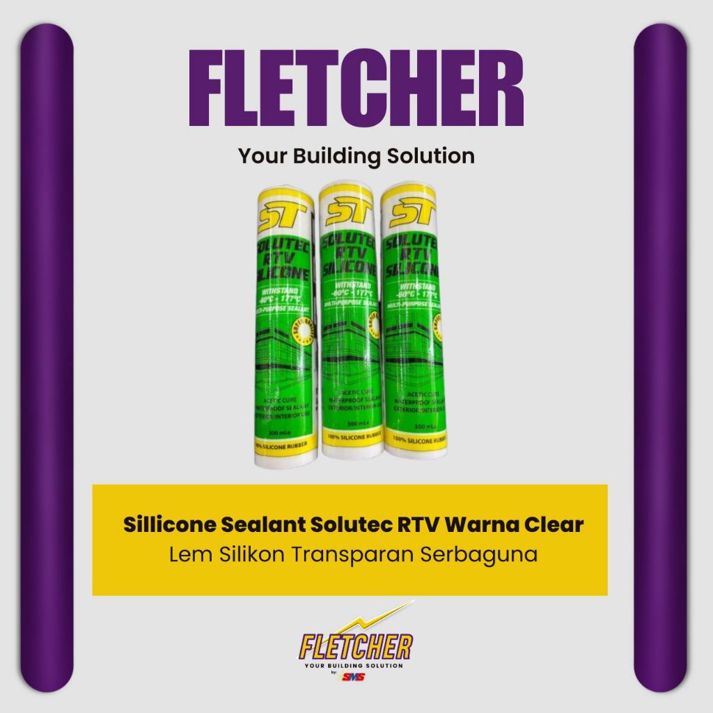 Sillicone Sealant Solutec RTV Clear