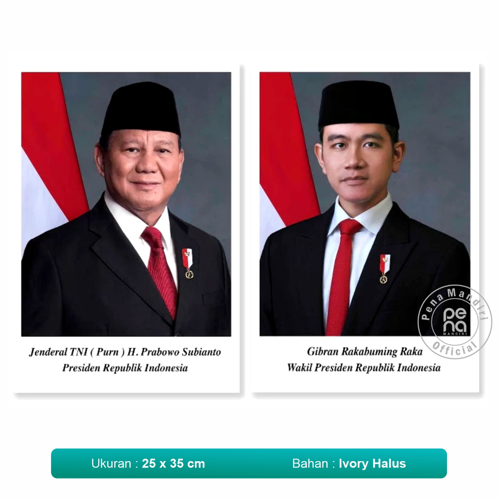 Gambar Garuda Presiden dan Wakil Presiden Poster Presiden Lengkap