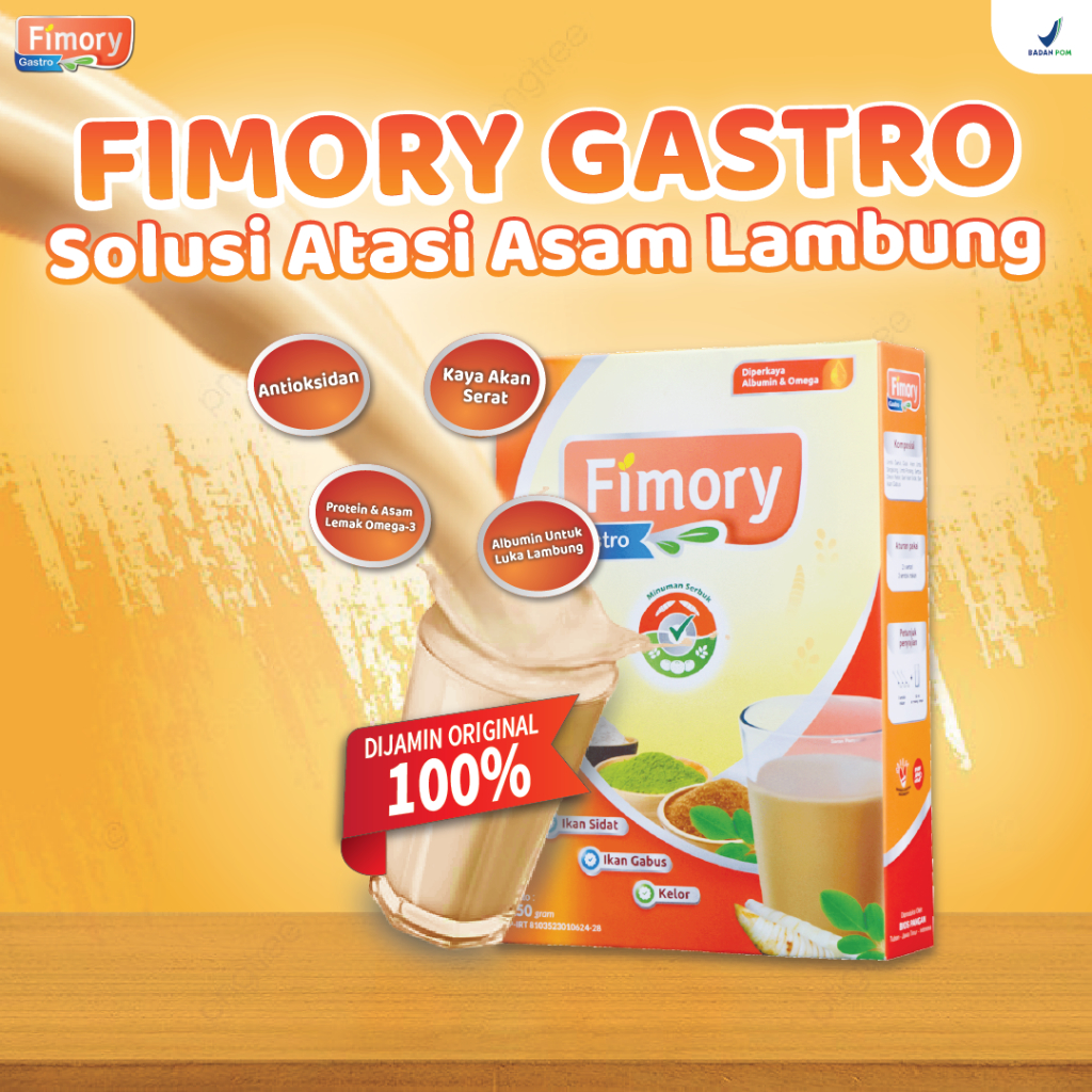 

Fimory Gastro Sereal Umbi Garut Solusi Tepat Atasi Asam Lambung Tanpa Efek Samping - Original 250gr