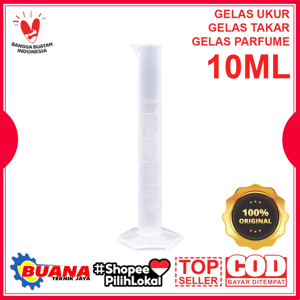 GELAS UKUR 10ML GELAS TAKAR 10 ML GELAS MULTIFUNGSI GELAS PARFUM