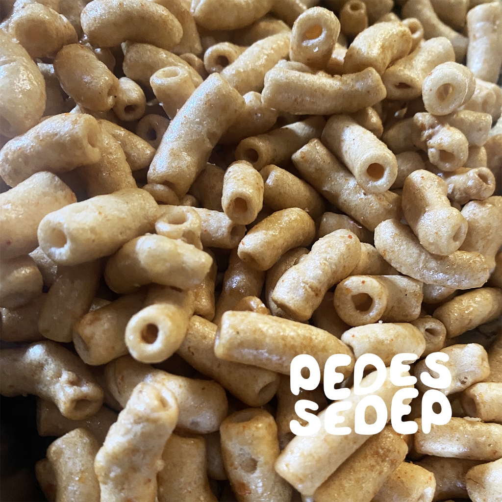 

Pedessedep - Makaroni Jumbo Bumbu Rujak Rasa Pedas Manis Gurih Renyah