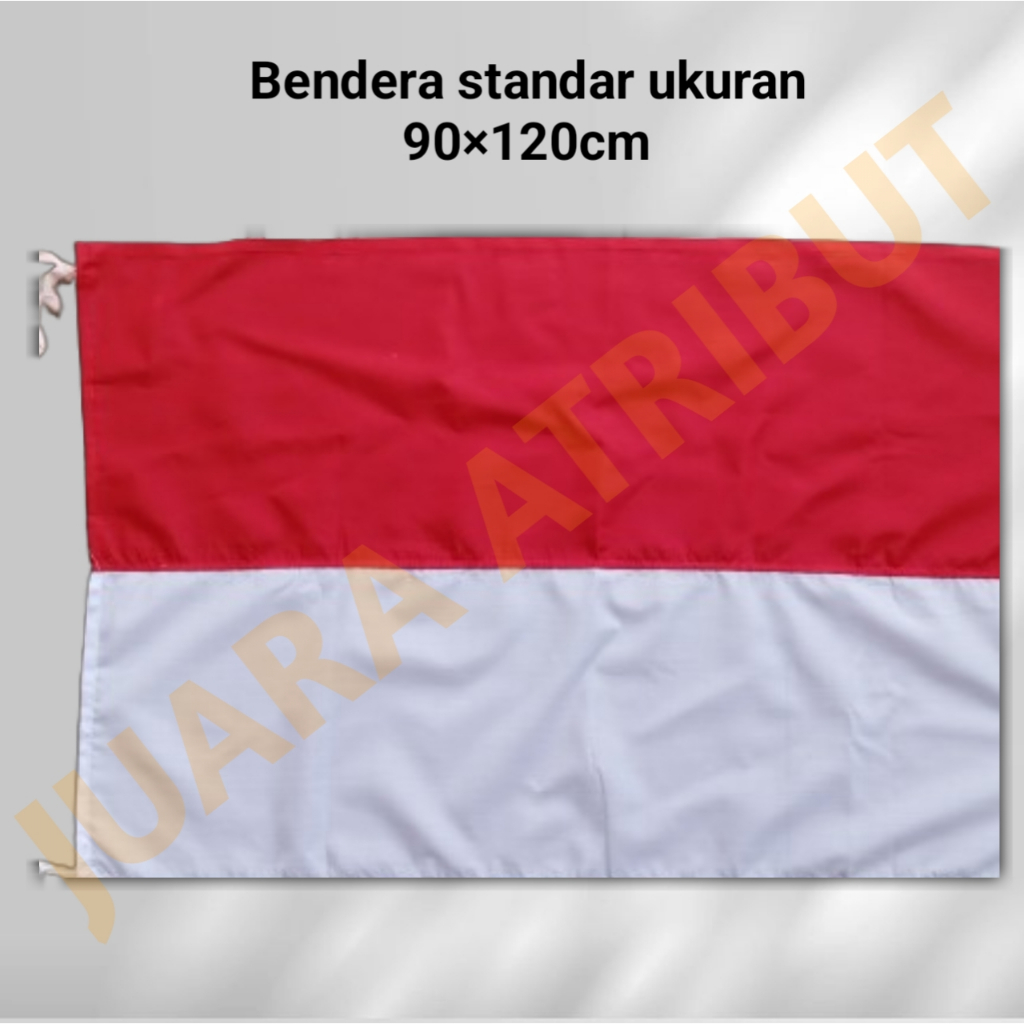 

BENDERA MERAH PUTIH UKURAN 90X120 BAHAN STANDAR/ BENDERA KANTOR UKURAN 90X120 BAHAN STANDAR