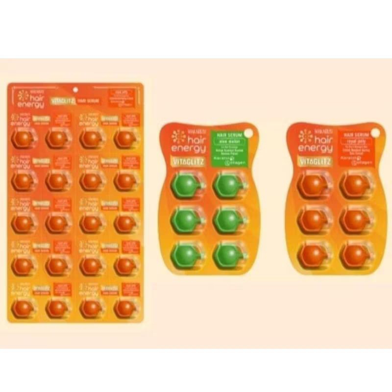 ❤ FATAYA ❤ MAKARIZO HAIR ENERGY VITAGLITZ || hair serum rambut makarizo keratin collagen